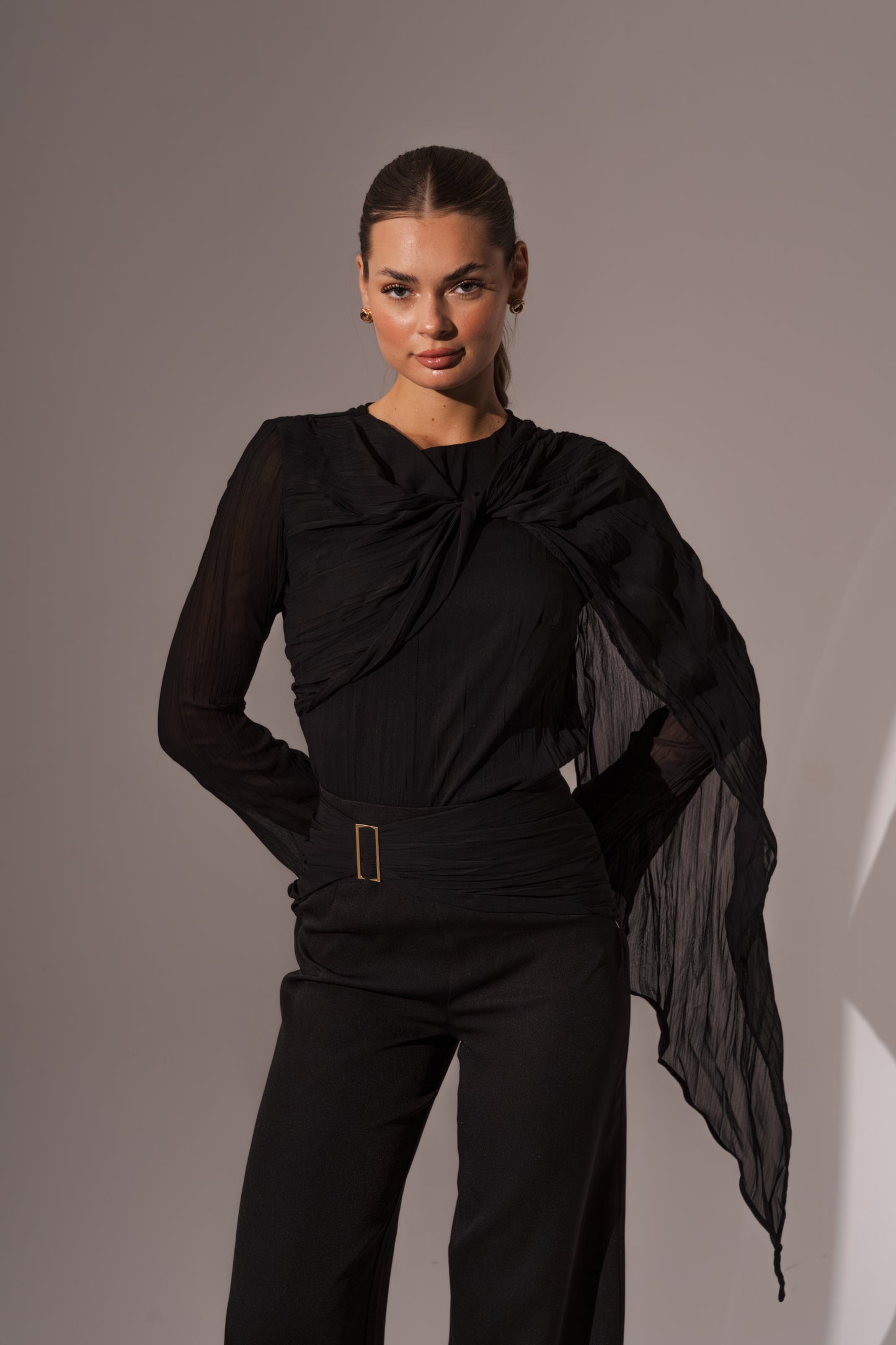 Crushed Top in Black