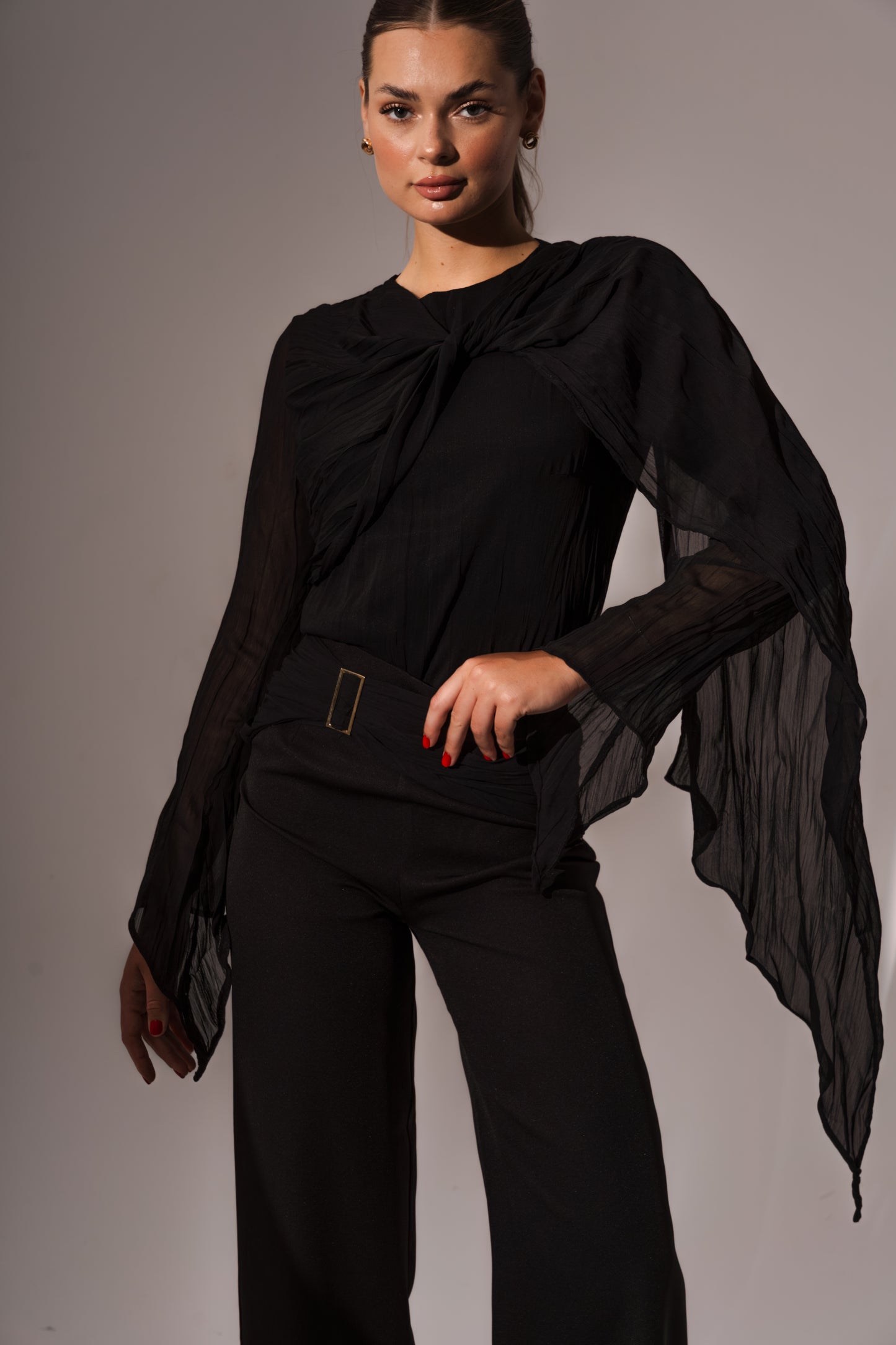 Crushed Top in Black