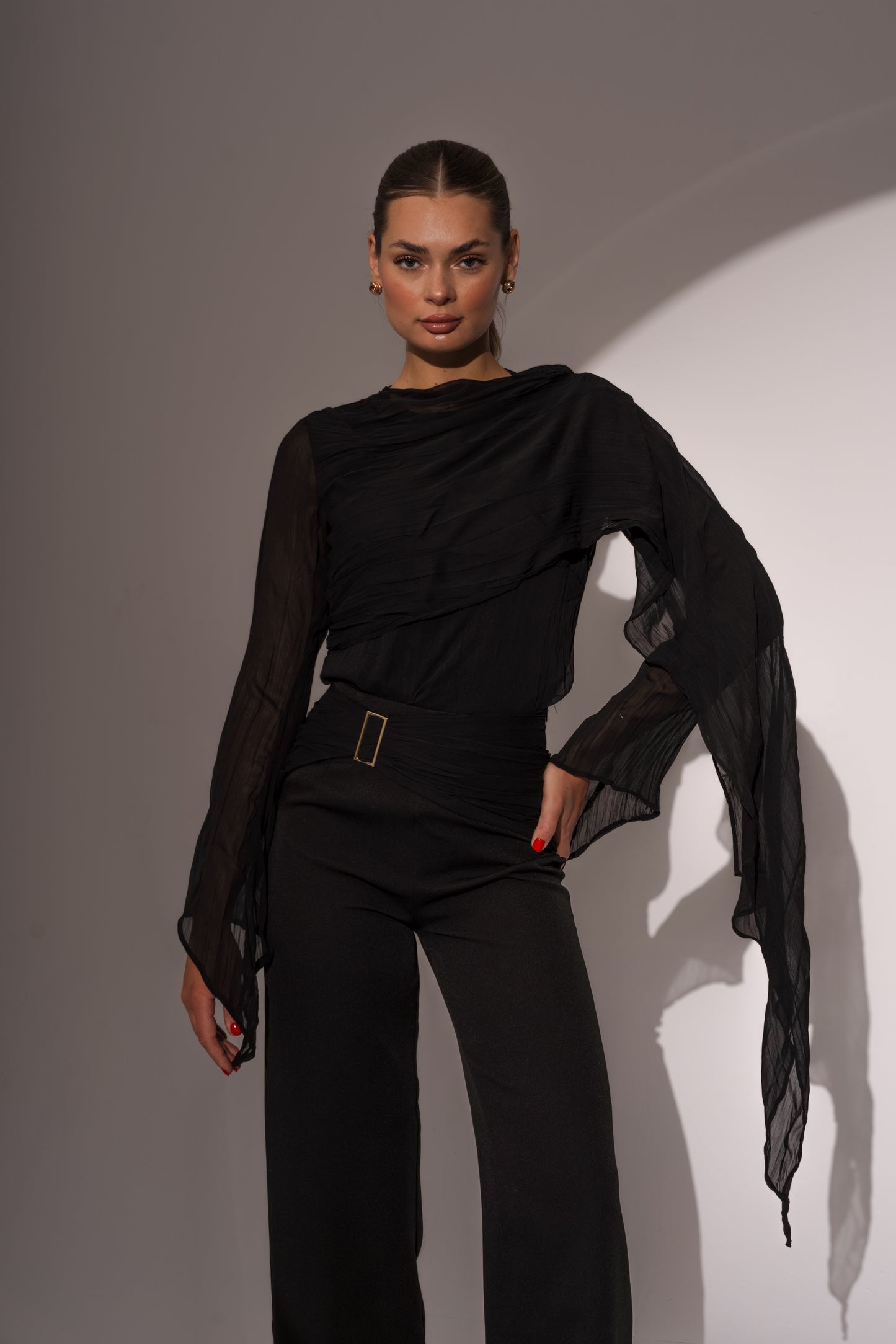 Crushed Top in Black