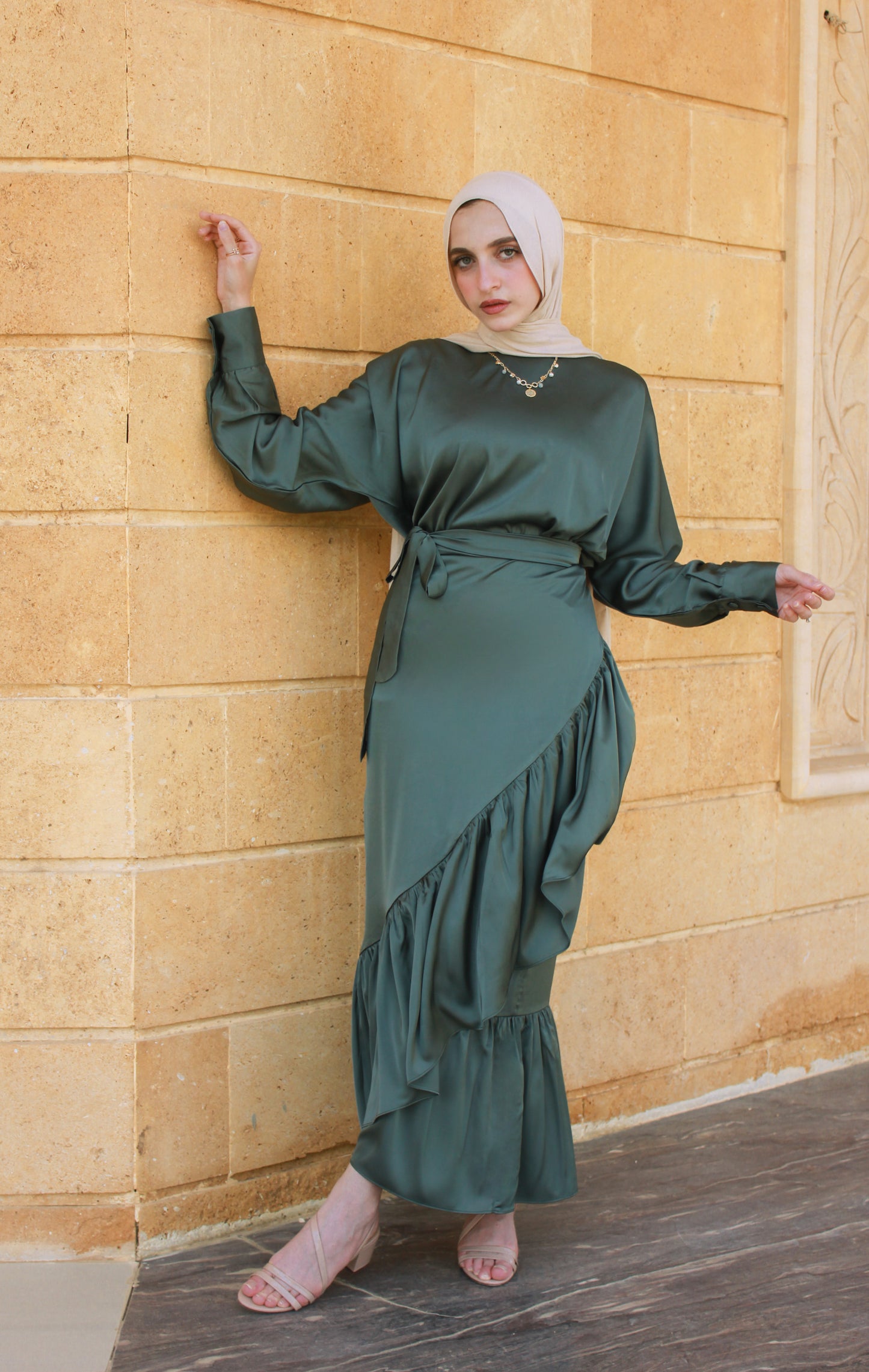 Olive silky (Top)