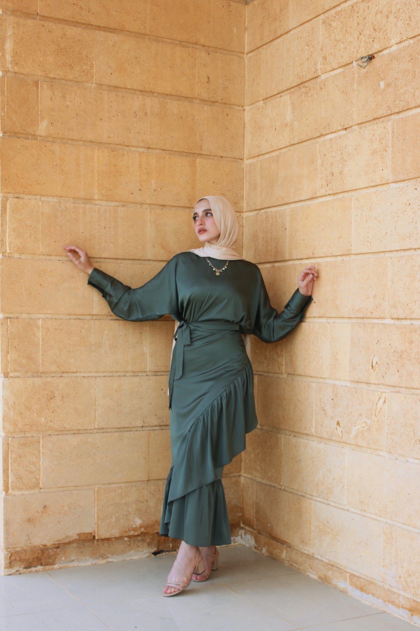 Olive silky (Top)
