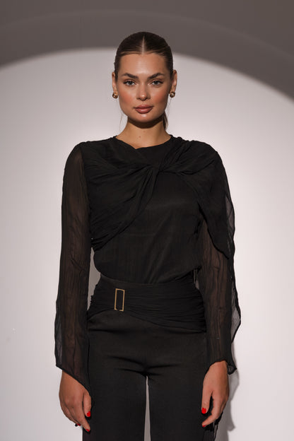 Crushed Top in Black