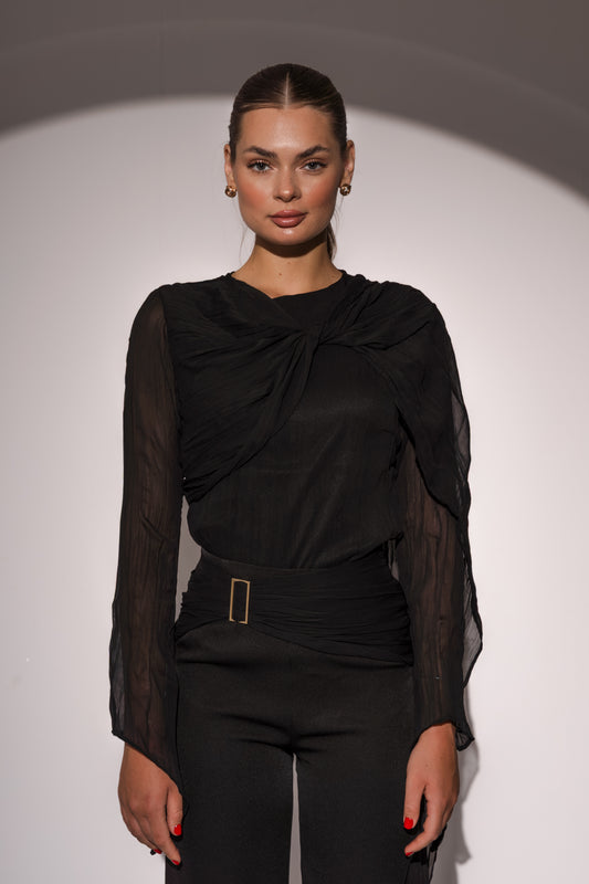 Crushed Top in Black