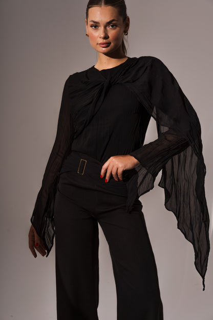 Crushed Top in Black