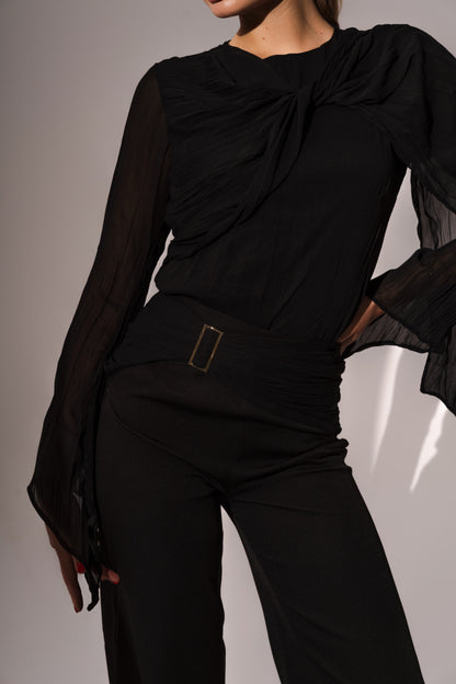 Crushed Top in Black