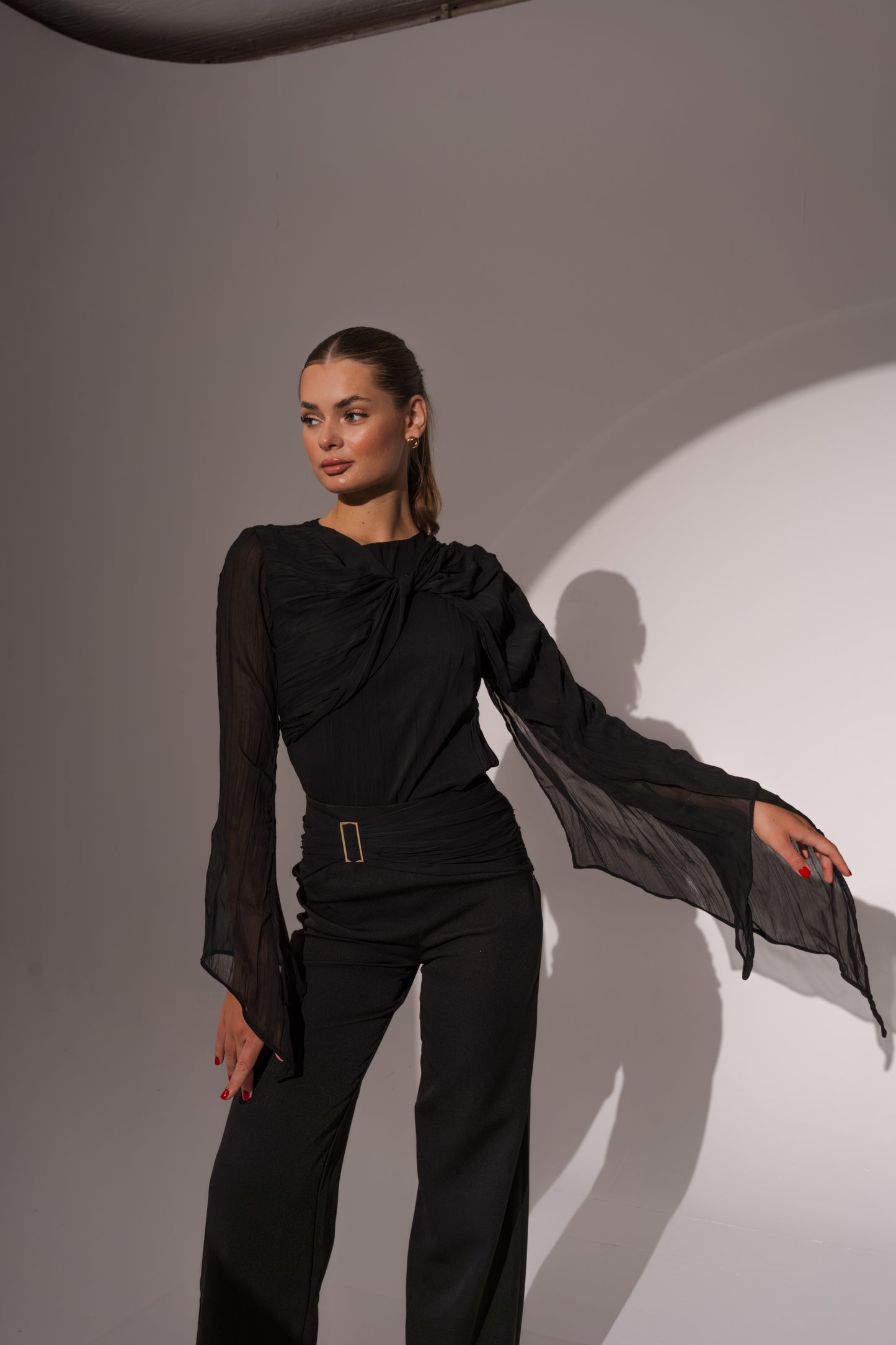 Crushed Top in Black