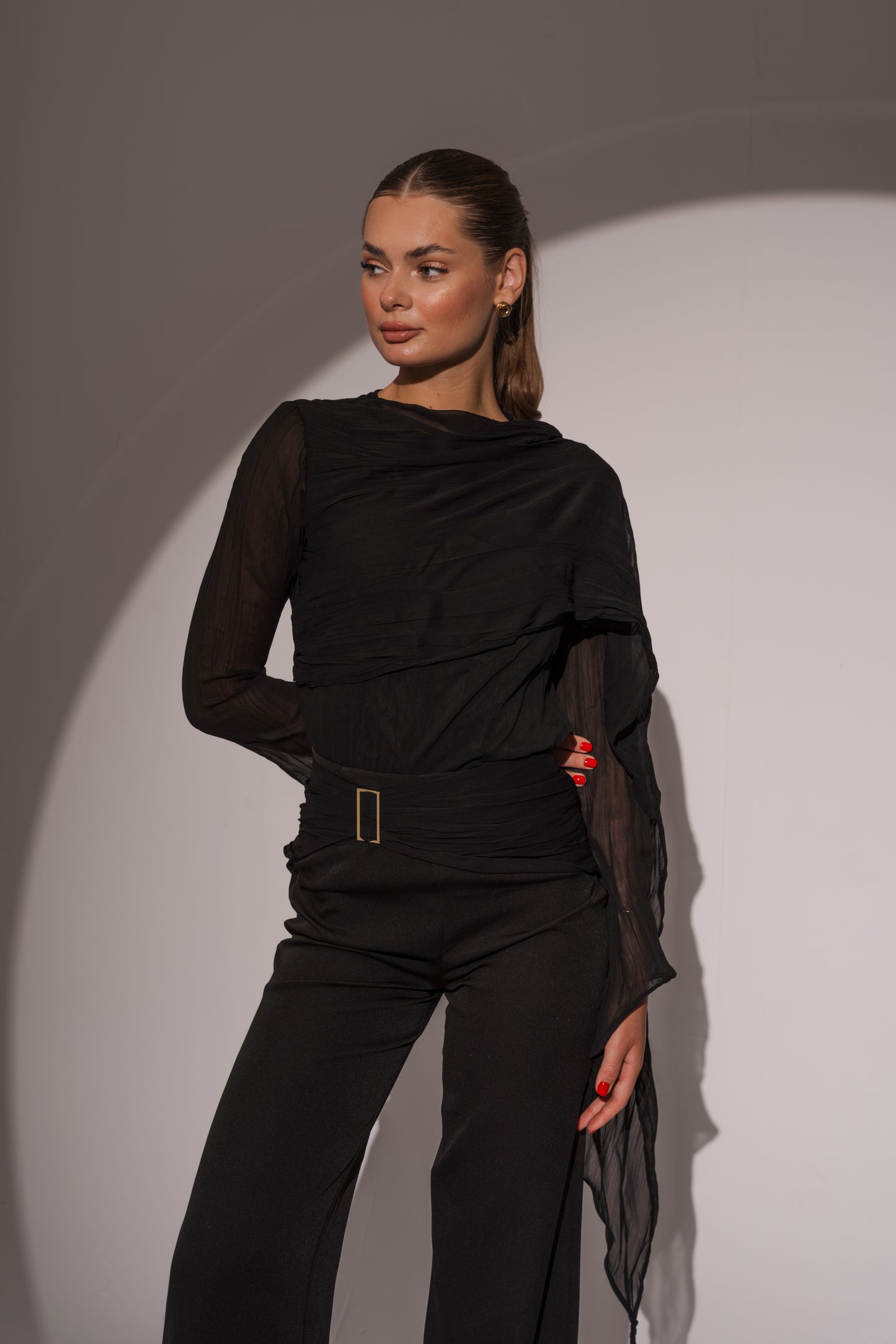 Crushed Top in Black